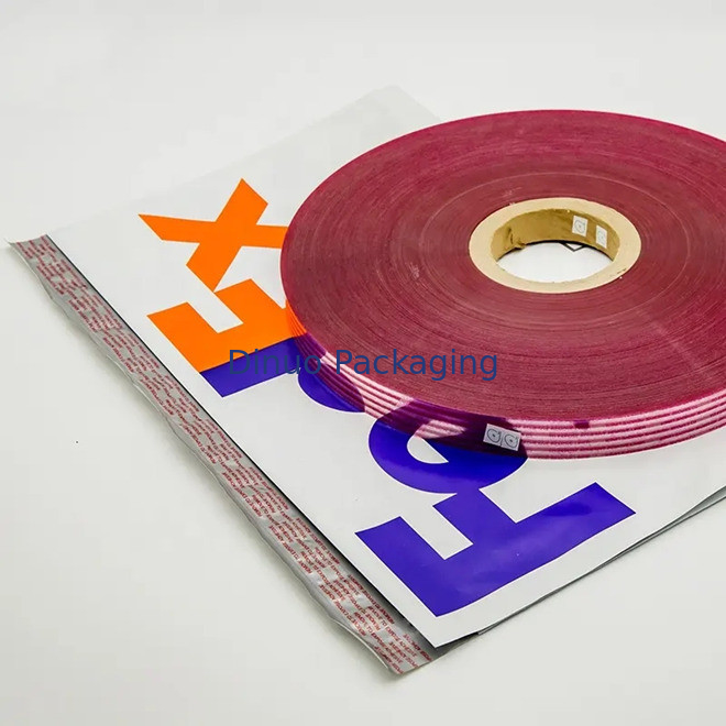 Custom Printed Removable Seal BOPP Plastic Bag Adhesive Double Sided Adhesive Tape