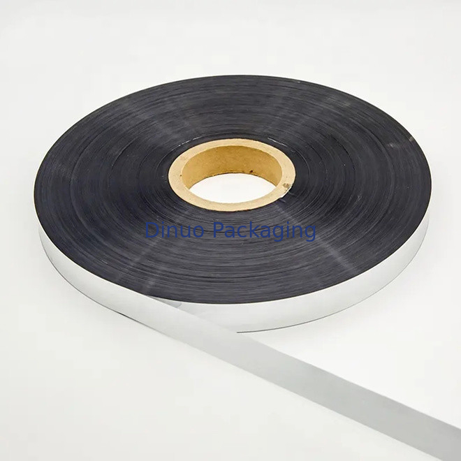 PE And PP Plastic Aluminum Film Permanent Bag Sealing Tape For Mailer Bags And Flat Poly Mailers