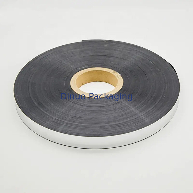 PE And PP Plastic Aluminum Film Permanent Bag Sealing Tape For Mailer Bags And Flat Poly Mailers