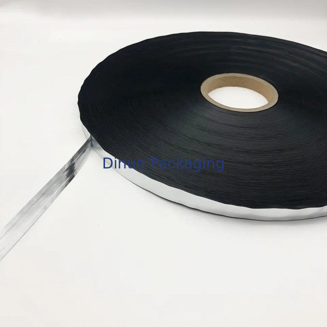 PE And PP Plastic Aluminum Film Permanent Bag Sealing Tape For Mailer Bags And Flat Poly Mailers
