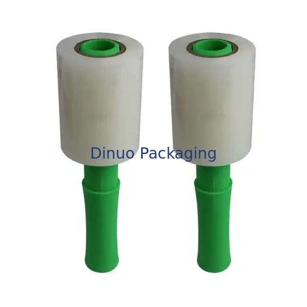 Custom Accepted Turnover Stretch And Shrink Film With Plastic Handle