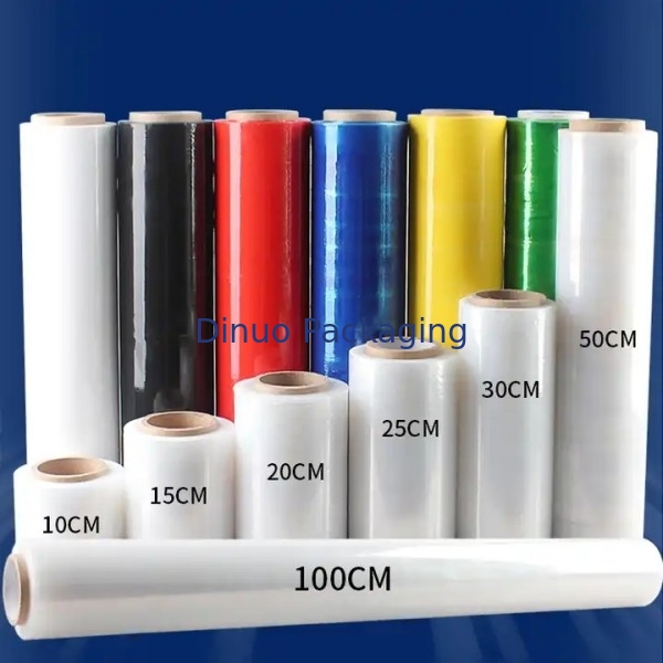 100cm Width Customized Color Stretch Film For Large And Heavy Packages