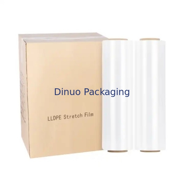 High Performance 0.017mm LLDPE Stretch And Shrink Film For Packaging