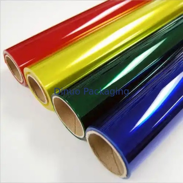 Turnover Stretch And Shrink Film In Red Color Made Of 100% Virgin Material
