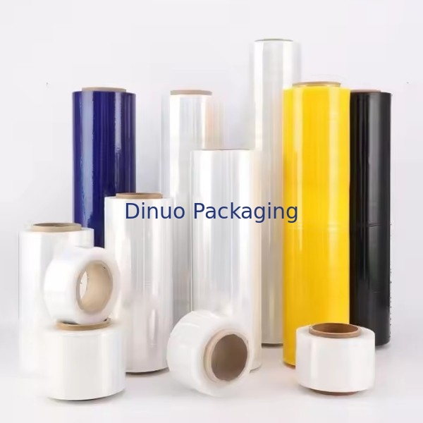 100cm Width Customized Color Stretch Film For Large And Heavy Packages