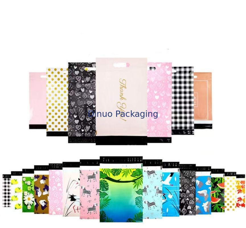 8 Colors Printing Biodegradable Poly Mailer For Environmentally-Friendly Shipping