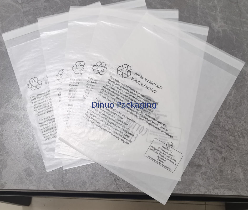 Recyclable Three Sided Seal Custom Paper Bags For Daily Necessities Packaging Design PDF