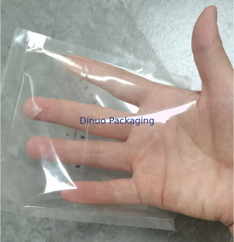 High Texture 100% Transparent Glassine Paper Bags Die-cut Handle FSC Certified For Sustainable Packaging