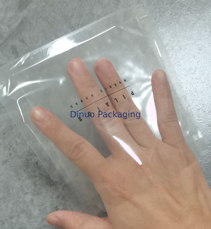 High Texture 100% Transparent Glassine Paper Bags Die-cut Handle FSC Certified For Sustainable Packaging