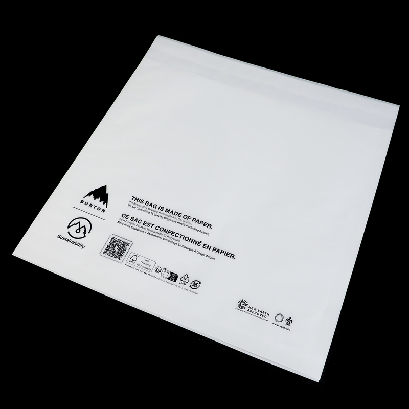 Wholesale Embossed Mini Semi Disposable Self Seal Transparent Biodegradable Envelope Glassine Wax Paper Bag