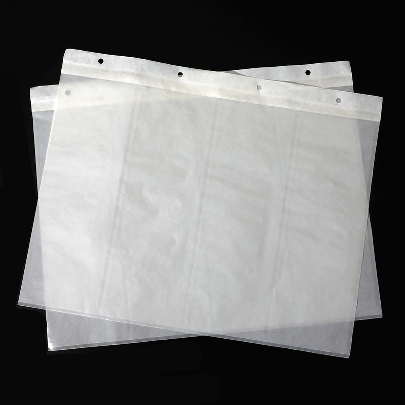 Four-Dimensional Continuum Glassine Paper Bag for Photo Album Storage and Preservation