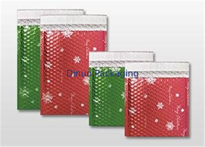 Biodegradable Red Anti Static Bubble Bags For Toy 115x210mm #B VMPET Material