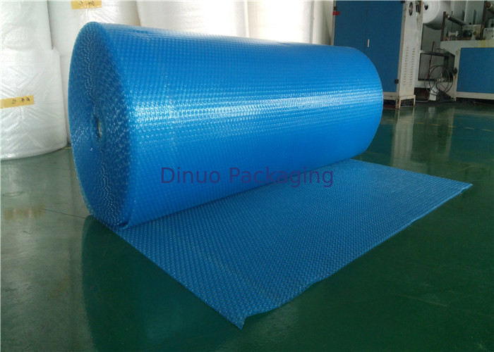 Shockproof Blue Jumbo Rolls Of Bubble Wrap For Packaging 100cmx500m