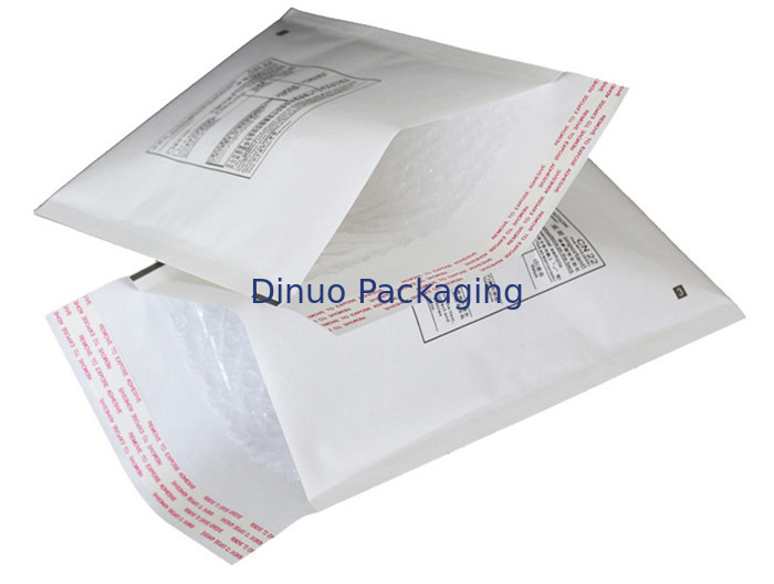 White Kraft Bubble Mailers 45x210mm #C , Custom Bubble Mailer Envelopes