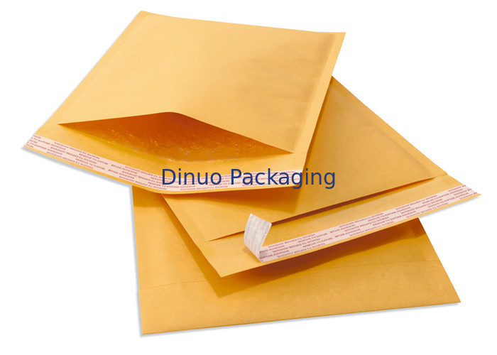 7.25 X 8 Kraft Easy Fold Mailers , #CD Bubble Envelopes Self Adhesive Seal