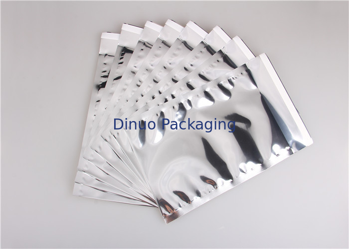 Colorful Aluminum Foil Envelopes Moisture Proof Three Side Seal For Mailing