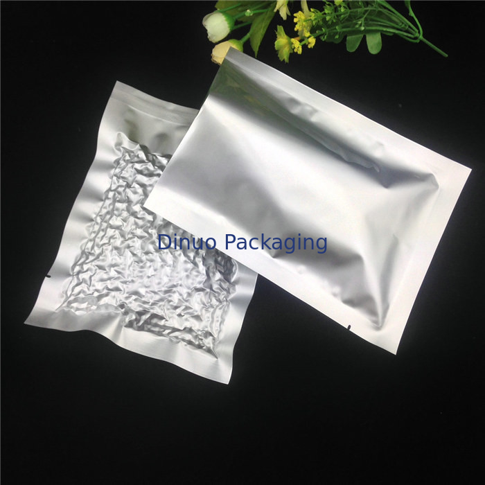 Moisture Proof Stand Up Aluminum Foil Bags With Zipper And Tear Notch Anti Static