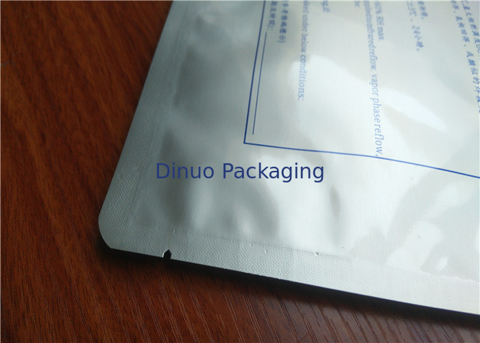 Moisture Proof Stand Up Aluminum Foil Bags With Zipper And Tear Notch Anti Static