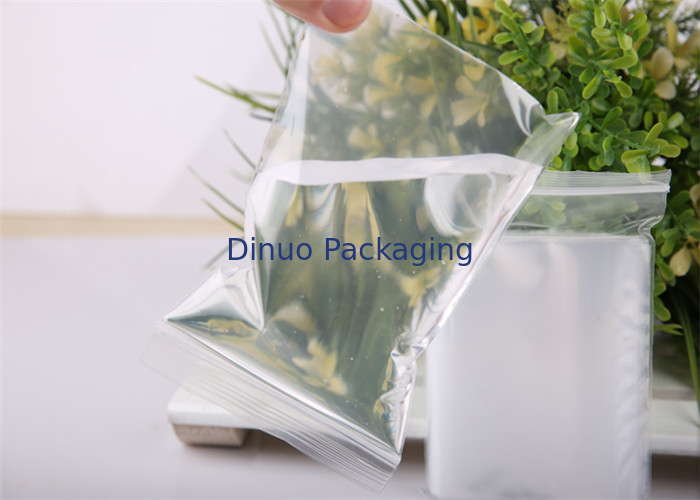 Leakproof Ziplock Clear PE Plastic Bags #100*160mm For Liquid Packaging