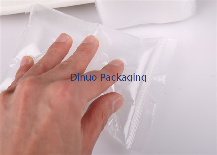 Leakproof Ziplock Clear PE Plastic Bags #100*160mm For Liquid Packaging