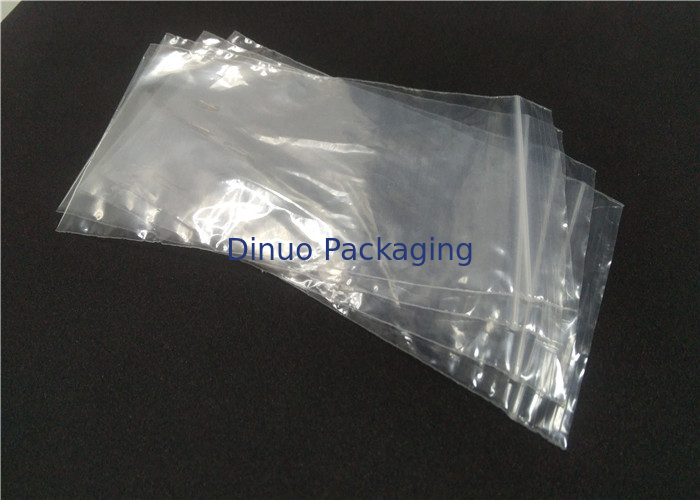 Resealable PE Plastic Bags With Ziplock Closure , Package Plastic Bags Waterproof