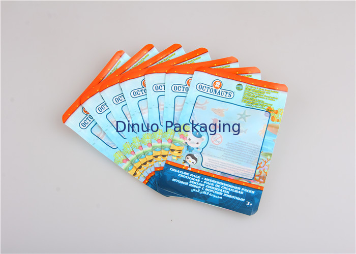 Multi Colored Custom Printed Packaging Bags 5"X10" #00 LDPE Material