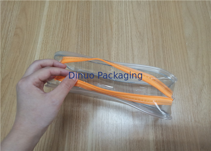 Promotional Reusable PVC Ziplock Plastic Bags For Packing The Daily Necessities