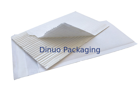 White Shockproof Kraft Corrugated Envelopes Environmentally Gravure Printing