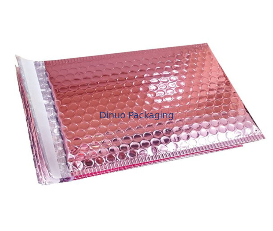 6 x 10 Custom Printed Padded Envelopes Bubble Mailing Bags Glitter Metallic Foil