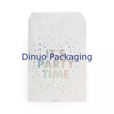 Recycled Glassine Paper Bag Waterproof Compostable For Clothes