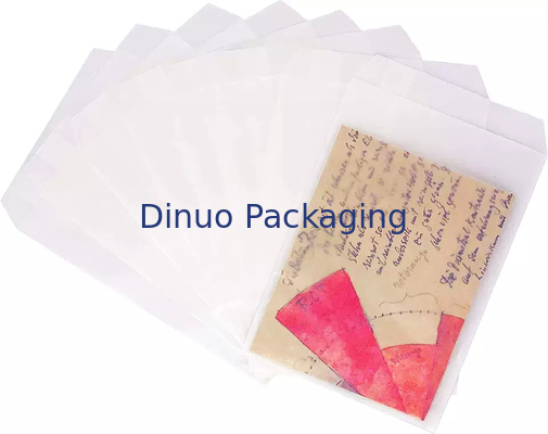 Customized Glassine Paper Envelopes For Invitation Wedding Pictures