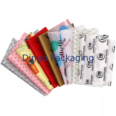 Bright Coloured Fresh Branded Tissue Paper Wrap For Shoe Box