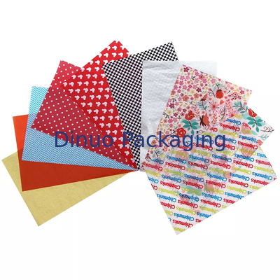 Bright Coloured Fresh Branded Tissue Paper Wrap For Shoe Box