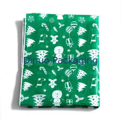 Rhombic Colorful Floral Printed Art Palm Tree Tissue Paper Wrap With Custom Printing
