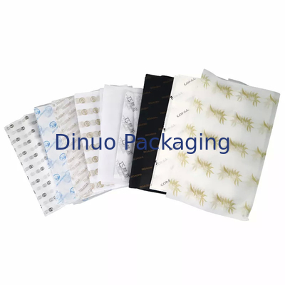 Christmas Patterned Wave Point Biodegradable Tissue Paper Wrap For Perfume Facial Gift
