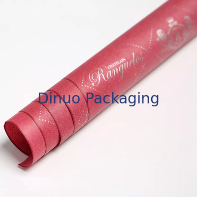 Luxury Gold Stamping Decorative Gift Packaging Color Tissue Paper For Shoe Clothing