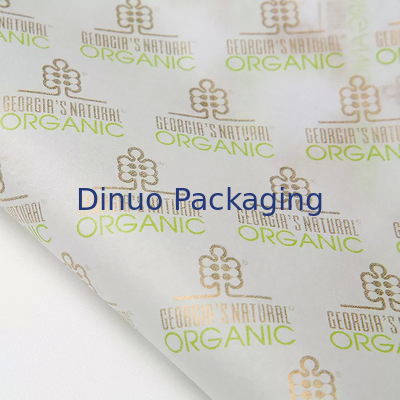 Christmas Patterned Wave Point Biodegradable Tissue Paper Wrap For Perfume Facial Gift
