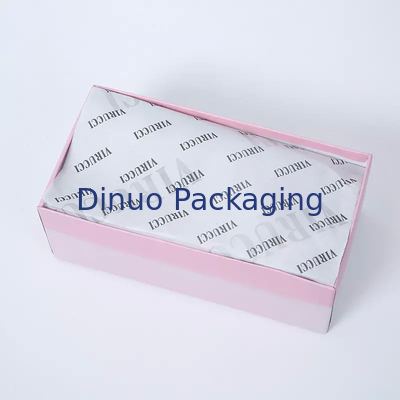 Eco Friendly White Tissue Paper Wrap Compostable Gift Packaging For Shoe Clothing