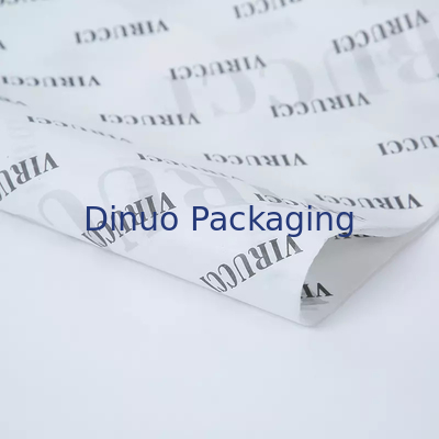 Eco Friendly White Tissue Paper Wrap Compostable Gift Packaging For Shoe Clothing