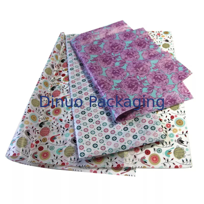 Leopard Print Acid Free Recycled Wrapping Tissue Paper For Birthday Gift Clothing