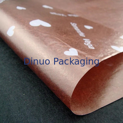 Fireproof  Wood Pulp Tissue Wrapping Paper Fashionable Colorful For Clothes Packaging