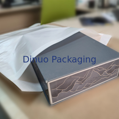 Custom Printed Recyclable Glassine Paper Bag for Gift box With Flap