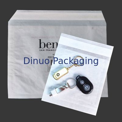 Semi Opaque Clear Recylable Transparent Tracing Paper Bag FSC For Gifts Packaging
