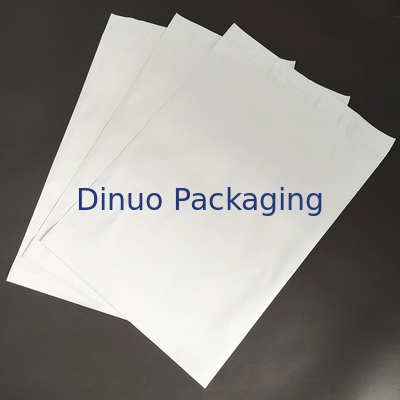 Custom Printed Recycled Envelope Polymailer Bag White Black For Express Courier Shipping