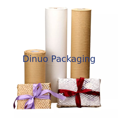 Woodpulp Biodegradable Honeycomb Kraft Paper Cushioning Protective Honeycomb Ball