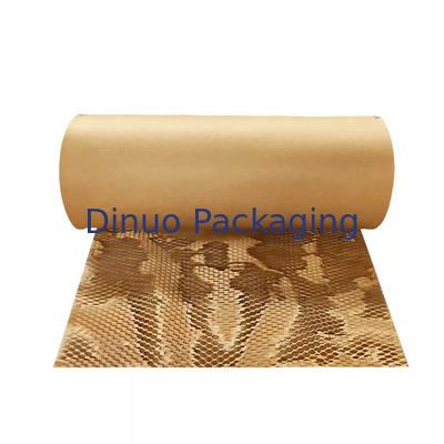 Recyclable Honeycomb Paper Wrap Sheet Packaging 50cm Width 100m Length