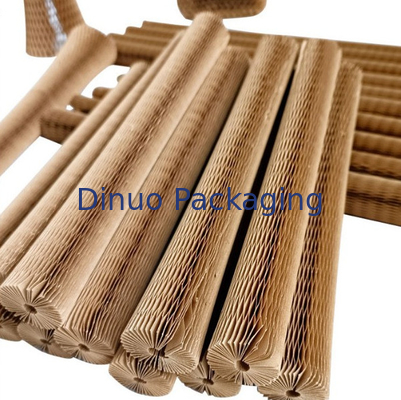 80gsm  Biodegradable Honeycomb Wrapping Kraft Paper Rolls For Fragile Gift