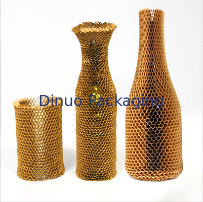 80gsm  Biodegradable Honeycomb Wrapping Kraft Paper Rolls For Fragile Gift