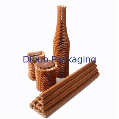 Shockproof Protective Honeycomb Structure Paper For Logistics Red Wine Ceramic Packaging