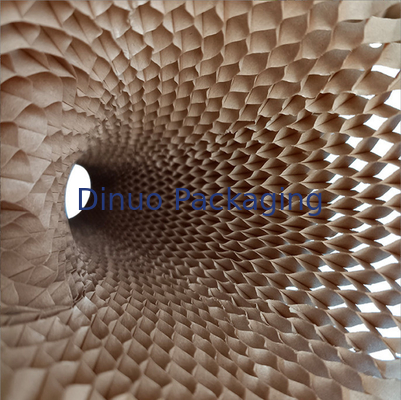 Custom Eco Friendly Kraft Honeycomb Paper Sleeves Bottle Covers Cushioning Protective